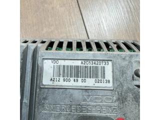 Дисплей    A2129010400, A2129028300   Mercedes-Benz E W212