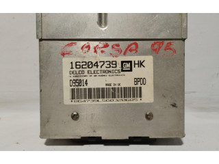 Блок управления двигателем Блок управления 16204739 Opel Combo B