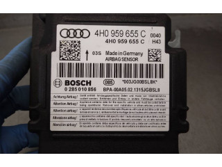 Блок подушек безопасности 4H0959655H, 0285010856   Audi A6 C7