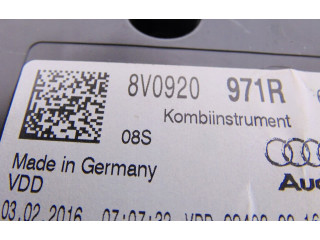 Панель приборов 8V0920971R Audi A3 S3 8V