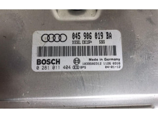 Блок управления двигателя 045906019BA, 0281011404 Audi A2