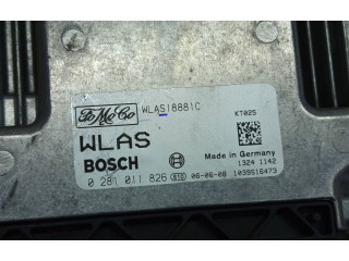 Блок управления двигателя 0281011826, WLAS18881C   Ford Ranger