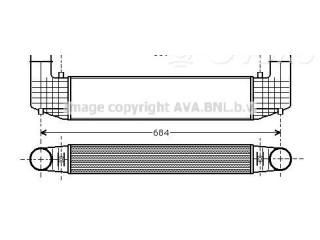 Интеркулер 1020622, 21602890 Ford Galaxy