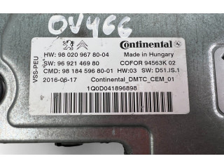 Блок управления коробкой передач 9802096780, 9692146980 Citroen C4 II Picasso