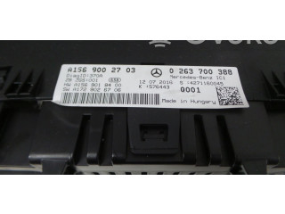 Přístrojová deska Mercedes-Benz GLA W156 2017 A1569002703, 0263700388