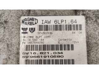 Блок управления двигателем Блок управления 9661910580, 6LP1 Citroen Xsara Picasso