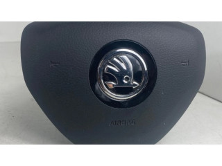 Подушка безопасности водителя 6V0880201T, 5E0971584A Skoda Octavia Mk3 (5E)