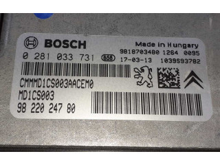 Řídící jednotka 9822024780, 0281033731 Citroen Berlingo 2018