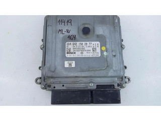 Блок управления двигателя A6421502077, 0281013969   Mercedes-Benz ML W164