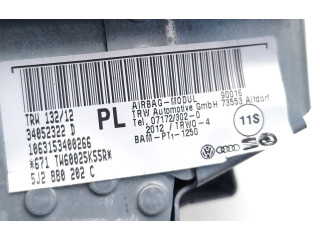 Подушка безопасности пассажира 5J2880202C, 34052322D   Skoda Fabia Mk2 (5J)