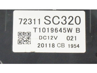 Блок управления климат-контролем T1019645W, 72311SC320 Subaru Forester SJ