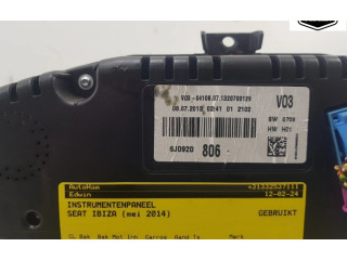Přístrojová deska Seat Ibiza IV (6J,6P) 2014 6J0920806, 6J0920806