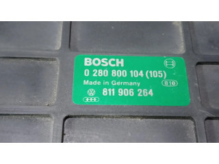 Блок управления двигателя 0280800104, 811906264 Audi 100 200 5000 C3
