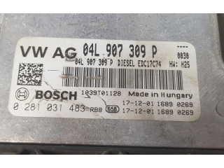 Блок управления двигателя 04L907309P, 04L906026LQ Skoda Superb B8 (3V)