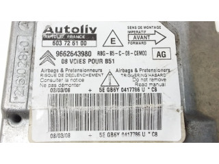 Блок подушек безопасности 603726100, 9662643980   Citroen C4 I