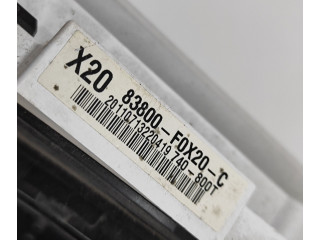 Přístrojová deska Toyota Hilux (AN10, AN20, AN30) 2011 83800F0X20