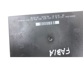 Блок комфорта 600959433E Skoda Fabia Mk1 (6Y)