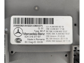 Блок комфорта A2069008219, A2069011708   Mercedes-Benz GLC C254   