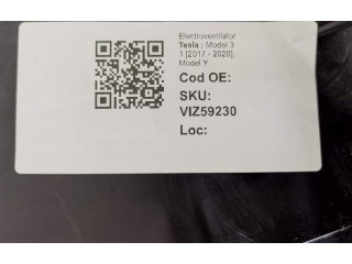 Вентилятор радиатора 1607808-00-D Tesla Model 3