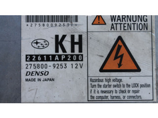 Блок управления двигателя 22611AP200, 275800 Subaru Forester SH