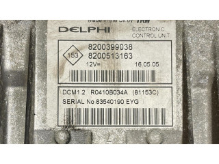 Řídící jednotka 8200399038, 8200399038 Renault Modus 2007