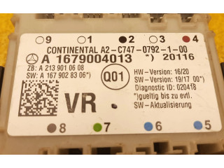 Блок управления A1679004013, A2139010608   Mercedes-Benz GLE W167