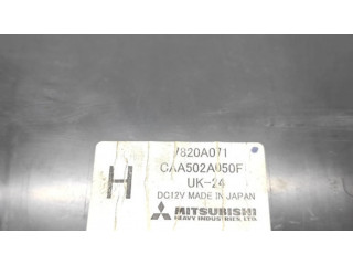 Блок управления климат-контролем 7820A071, CAA502A050F Mitsubishi Grandis
