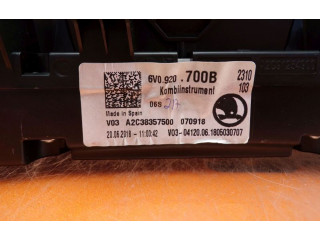 Панель приборов 6V0920700B, 6V0920700B Skoda Fabia Mk2 (5J)