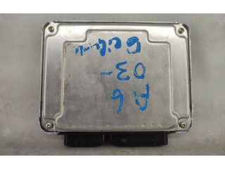 Блок управления двигателя 8E097401P, 0281011136   Audi A6 S6 C5 4B
