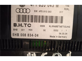 Блок управления климат-контролем 4F1820043M, 4F0910043 Audi A6 S6 C6 4F