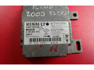 Блок подушек безопасности 001, 285   Renault Clio II