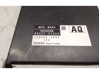Блок управления 8922153260, 8273053J30A Lexus IS III XE30