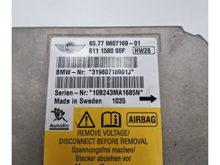 Блок подушек безопасности 9807169 Mini Cooper Countryman R60