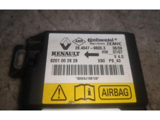 Блок подушек безопасности SLV8201002828 Dacia Logan I