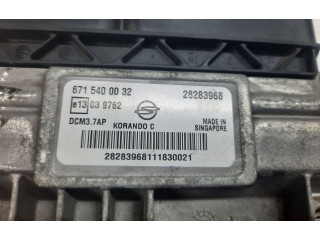 Блок управления двигателя 6715400032, 28283968 SsangYong Korando