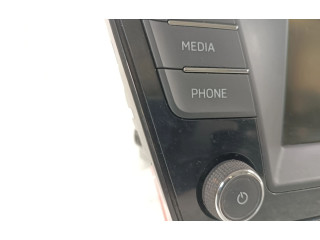 Радио/ проигрыватель CD/DVD / навигация 6V0035871 Skoda Fabia Mk3 (NJ)