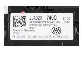 Přístrojová deska Volkswagen T-Roc 2021 2GA920740C