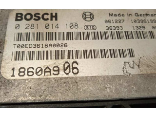 Блок управления двигателя 1860A906, 0281014108 Mitsubishi Outlander