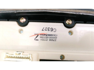 Блок управления климат-контролем 27500CC000, A0200015B   Nissan Murano Z50