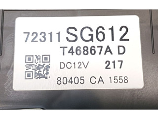 Блок управления климат-контролем 72311SG612 Subaru Forester SJ