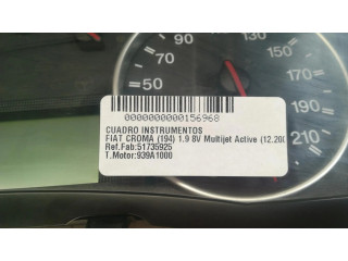 Přístrojová deska Fiat Croma 51735925, CUADROINSTRUMENTOS