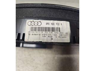 Панель приборов 8P0920930R   Audi A3 S3 A3 Sportback 8P       