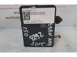 Блок АБС 476603VU5B, 476603VU5B   Nissan  Note (E11)  2006 - 2014 года