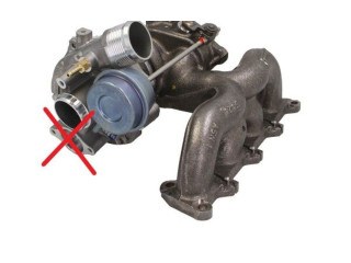 Турбина Audi A1 53039700099, 53039880459RS