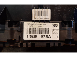 Панель приборов 1T0920975A, 1119013056   Volkswagen Touran II       