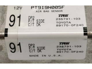 Блок подушек безопасности 235731103, 891700F240   Toyota Corolla Verso E121