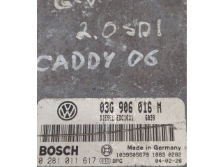 Řídící jednotka 03G906016M, 1039S05679 Volkswagen Caddy 2010