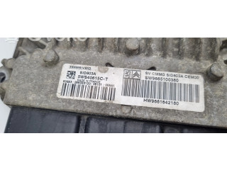 Блок управления двигателя 9665100380, 9661642180   Fiat Scudo