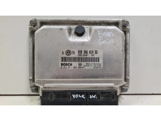 Блок управления двигателя 038906019DD, 0281011065 Volkswagen Bora