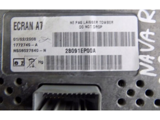 Экран/ дисплей / маленький экран 28091ep00a Nissan Navara D40